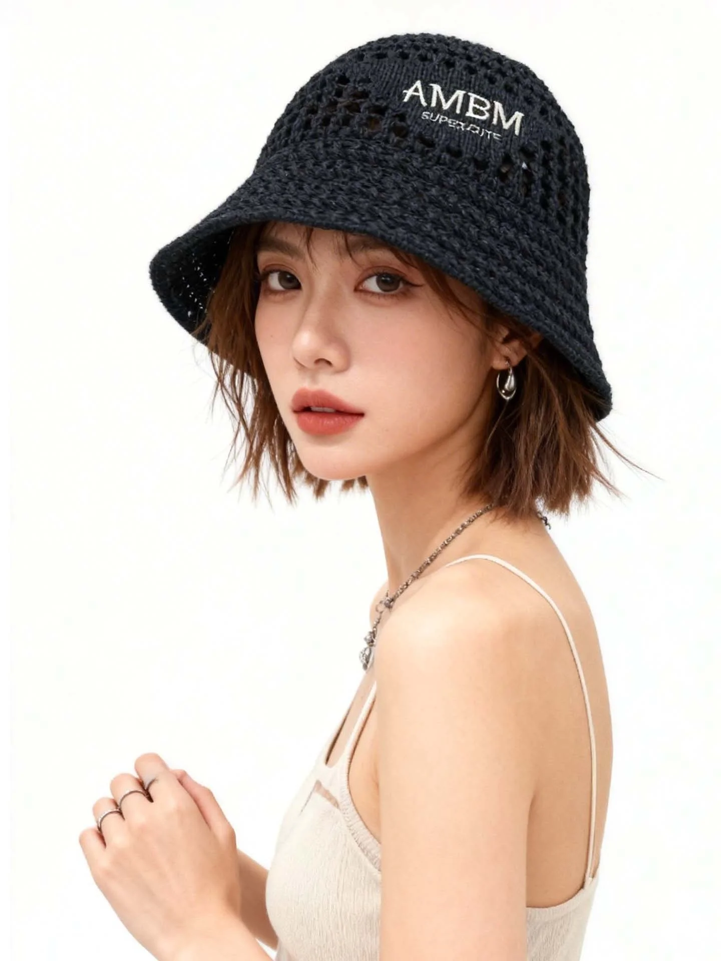Korean Style Spring Summer Hollow out Embroidered Breathable Fisherman Hat Women Casual Outing Sunshade Face Slimming Bucket Hat
Korean Style Spring Summer Hollow out Embroidered Breathable Fisherman Hat Women Casual Outing Sunshade Face Slimming Bucket Hat