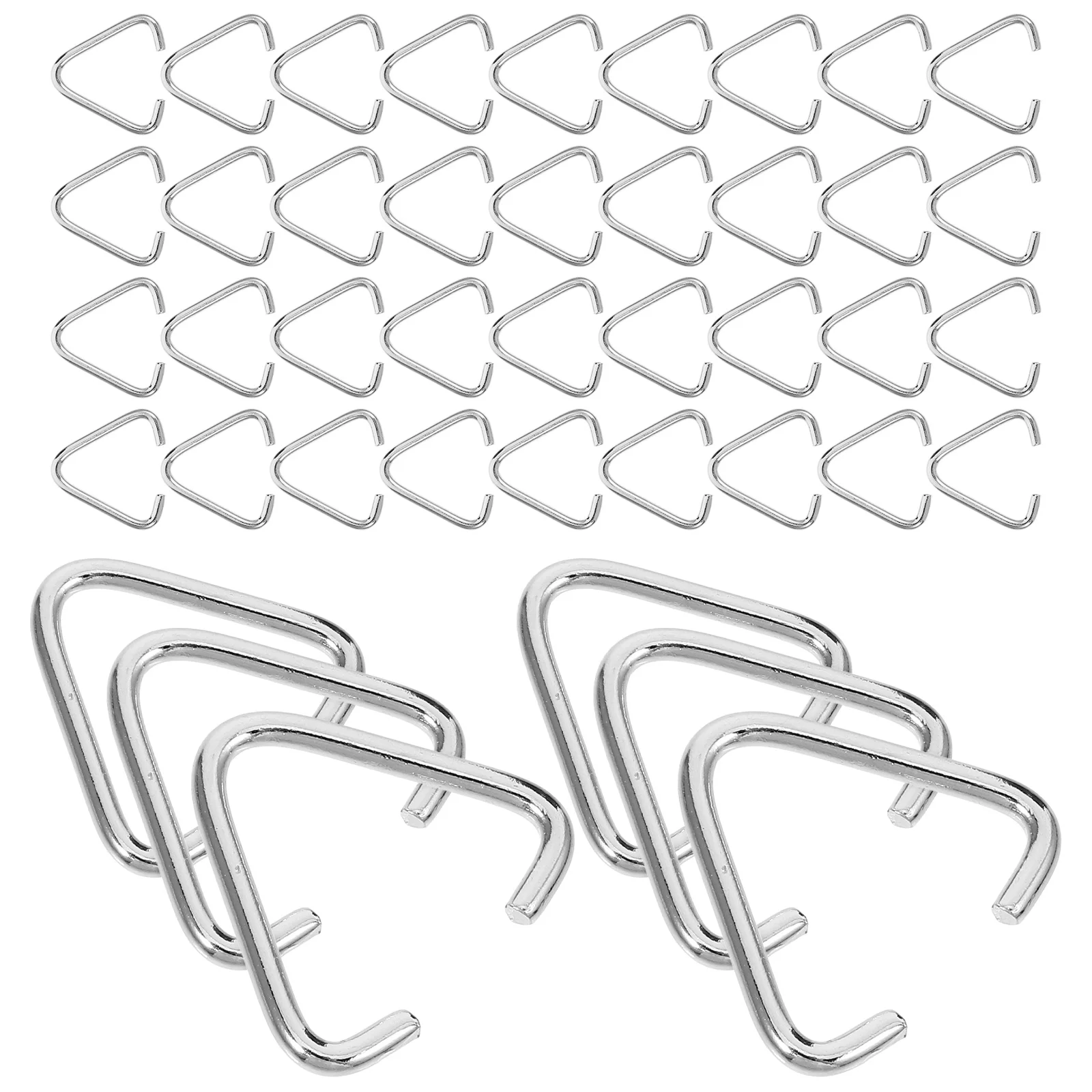 100 pcs Triangle Jump Rings Opening Buckle Craft Tags Iron Jewelry Making Keychain Pendant Attachment Tools DIY Supplies
100 pcs Triangle Jump Rings Opening Buckle Craft Tags Iron Jewelry Making Keychain Pendant Attachment Tools DIY Supplies