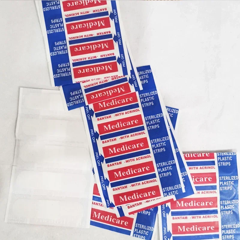 Non-woven Fabric Waterproof Breathable Sterile Wound Paste First Aid Bandage Medic Band Aid 50pcs/set
Non-woven Fabric Waterproof Breathable Sterile Wound Paste First Aid Bandage Medic Band Aid 50pcs/set