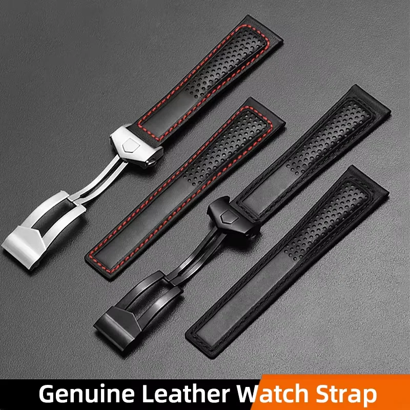 Genuine Leather Watch Strap watchband for tag heuer Carrera Monaco F1 watch band Red Men Fold buckle bracelet 19mm 20mm 22mm
Genuine Leather Watch Strap watchband for tag heuer Carrera Monaco F1 watch band Red Men Fold buckle bracelet 19mm 20mm 22mm