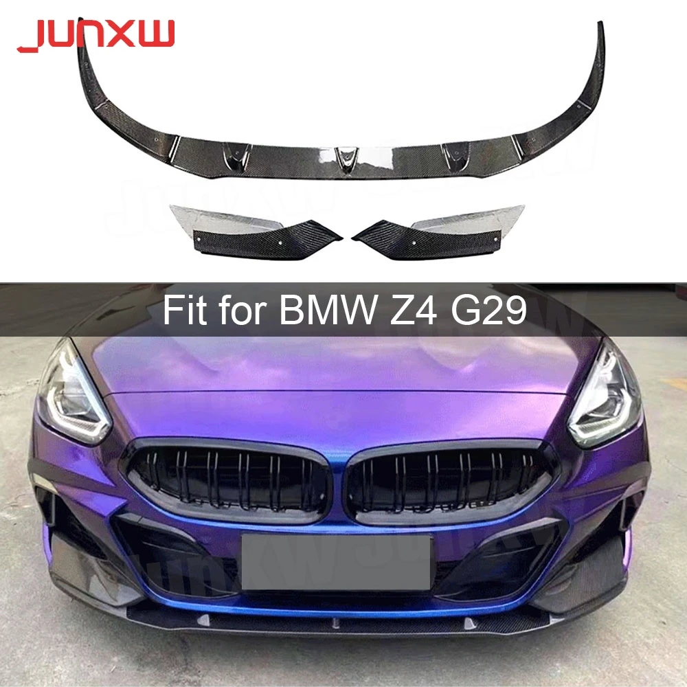 Front Bumper Lip With Splitters for BMW Z4 G29 M Sport 2019 2020 2021 Carbon Fiber Front Bumper Splitters Lip Chin Spoiler
Front Bumper Lip With Splitters for BMW Z4 G29 M Sport 2019 2020 2021 Carbon Fiber Front Bumper Splitters Lip Chin Spoiler