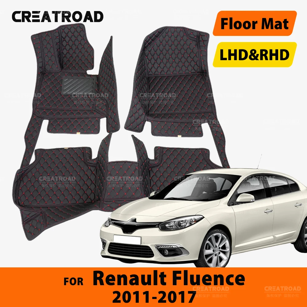 CREATROAD для Renault Fluence 2011-2017 2016 2015 2014, автомобильные коврики, пользовательские автомобильные подушечки для ног, автомобильный ковер, аксессуары
CREATROAD для Renault Fluence 2011-2017 2016 2015 2014, автомобильные коврики, пользовательские автомобильные подушечки для ног, автомобильный ковер, аксессуары