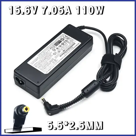 Chargeur adaptateur 15.6V 7.05A CF-AA5713A CF-AA5713A M1 CF-AA5713A2E pour alimentation Panasonic CF-31 CF-52 CF-53