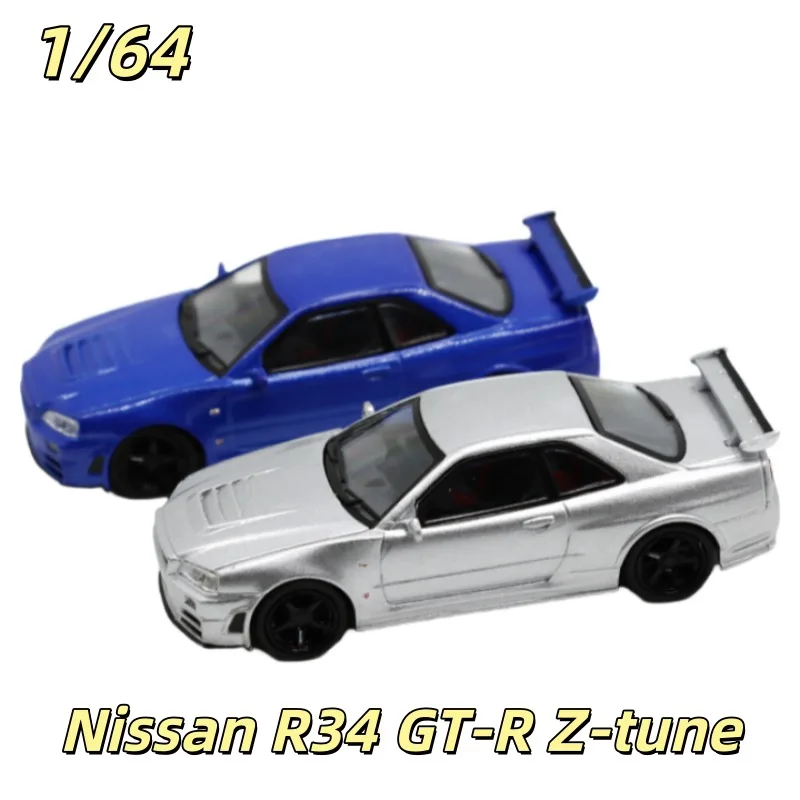 В наличии 1/64 Nissan R34 GT-R Z-tune литая под давлением модель автомобиля из сплава, игрушка для мальчиков, детский подарок, коллекционное украшение для взрослых.
В наличии 1/64 Nissan R34 GT-R Z-tune литая под давлением модель автомобиля из сплава, игрушка для мальчиков, детский подарок, коллекционное украшение для взрослых.