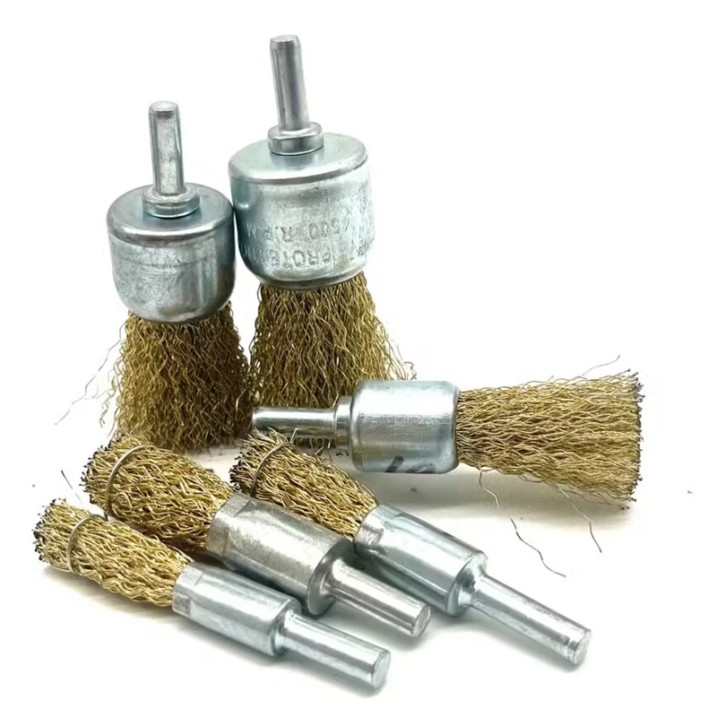 5pcs Connecting Rod Polishing Brush 6mm Shank Copper Plating Stainless Steel Wire Wheel Brushes Grinder Rotary Tool
5pcs Connecting Rod Polishing Brush 6mm Shank Copper Plating Stainless Steel Wire Wheel Brushes Grinder Rotary Tool