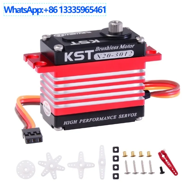 KST X20-3012 30kg all-metal brushless servo 550-700 class high torque kst swashplate servo
KST X20-3012 30kg all-metal brushless servo 550-700 class high torque kst swashplate servo