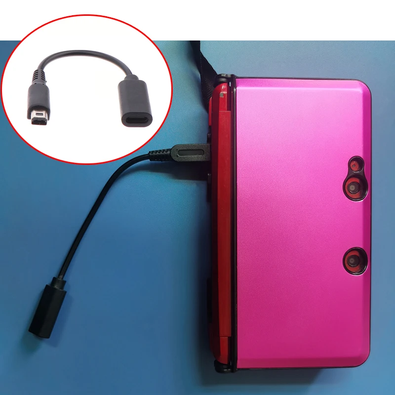 Hot Type-C To 3DS/NDSI Charging Cable For NDSI 3DS 2DS XL/LL Game Console Charging Power Line
Hot Type-C To 3DS/NDSI Charging Cable For NDSI 3DS 2DS XL/LL Game Console Charging Power Line