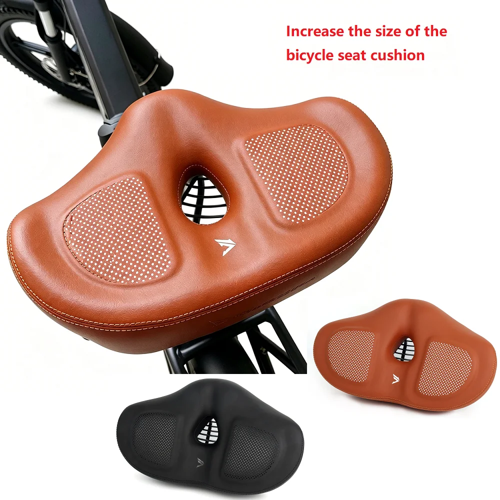 Increase bicycle seat cushion, mountain bike shaped saddle, thickened waterproof electric bike saddle, folding bike seat cushion
Increase bicycle seat cushion, mountain bike shaped saddle, thickened waterproof electric bike saddle, folding bike seat cushion