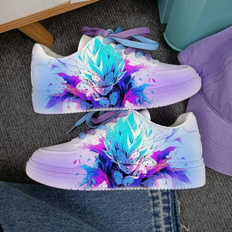Новые кроссовки Dragon Ball в стиле аниме для студентов и студентов с героями мультфильмов, универсальные дышащие модные повседневные туфли, подарки 
Новые кроссовки Dragon Ball в стиле аниме для студентов и студентов с героями мультфильмов, универсальные дышащие модные повседневные туфли, подарки