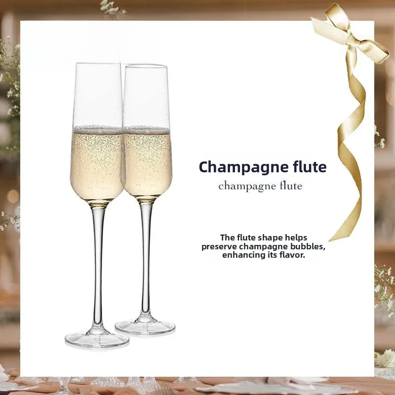 Nordic Style Crystal Champagne Glasses Wedding Gift Set Bubble Wine Ice Wine High Footed Cups Unique Shape Personalized Drink...
Nordic Style Crystal Champagne Glasses Wedding Gift Set Bubble Wine Ice Wine High Footed Cups Unique Shape Personalized Drink...
