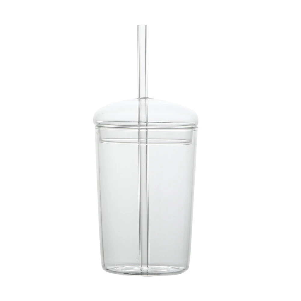 Transparent Glass Straw Cup 500ml Large Capacity Borosilicate Glass Drinking Cup for Home Kitchen Hotel Smooth
Transparent Glass Straw Cup 500ml Large Capacity Borosilicate Glass Drinking Cup for Home Kitchen Hotel Smooth