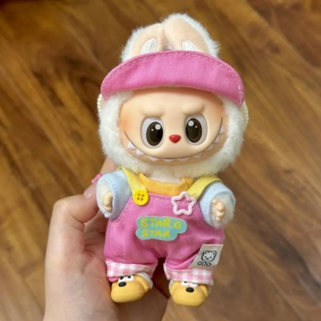 For 17cm Labubus Mini Doll Clothes Outfit Hat Clothes Shoes Labubu II Doll Accessories Cultivate Sitting Party Game Toys
For 17cm Labubus Mini Doll Clothes Outfit Hat Clothes Shoes Labubu II Doll Accessories Cultivate Sitting Party Game Toys