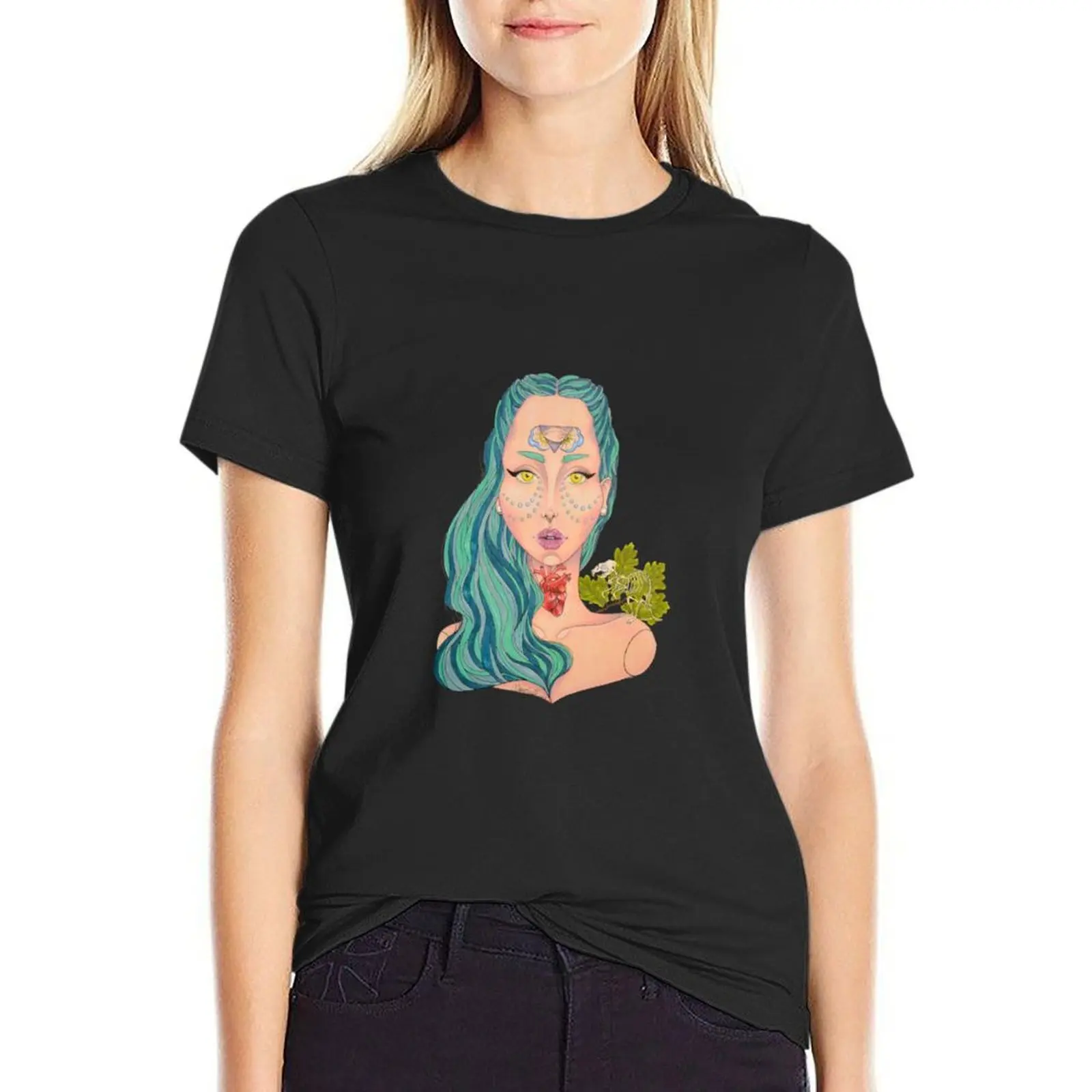 Weep Seek T-Shirt tops korean fashion vintage clothes hippie clothes Women's tee shirt
Weep Seek T-Shirt tops korean fashion vintage clothes hippie clothes Women's tee shirt