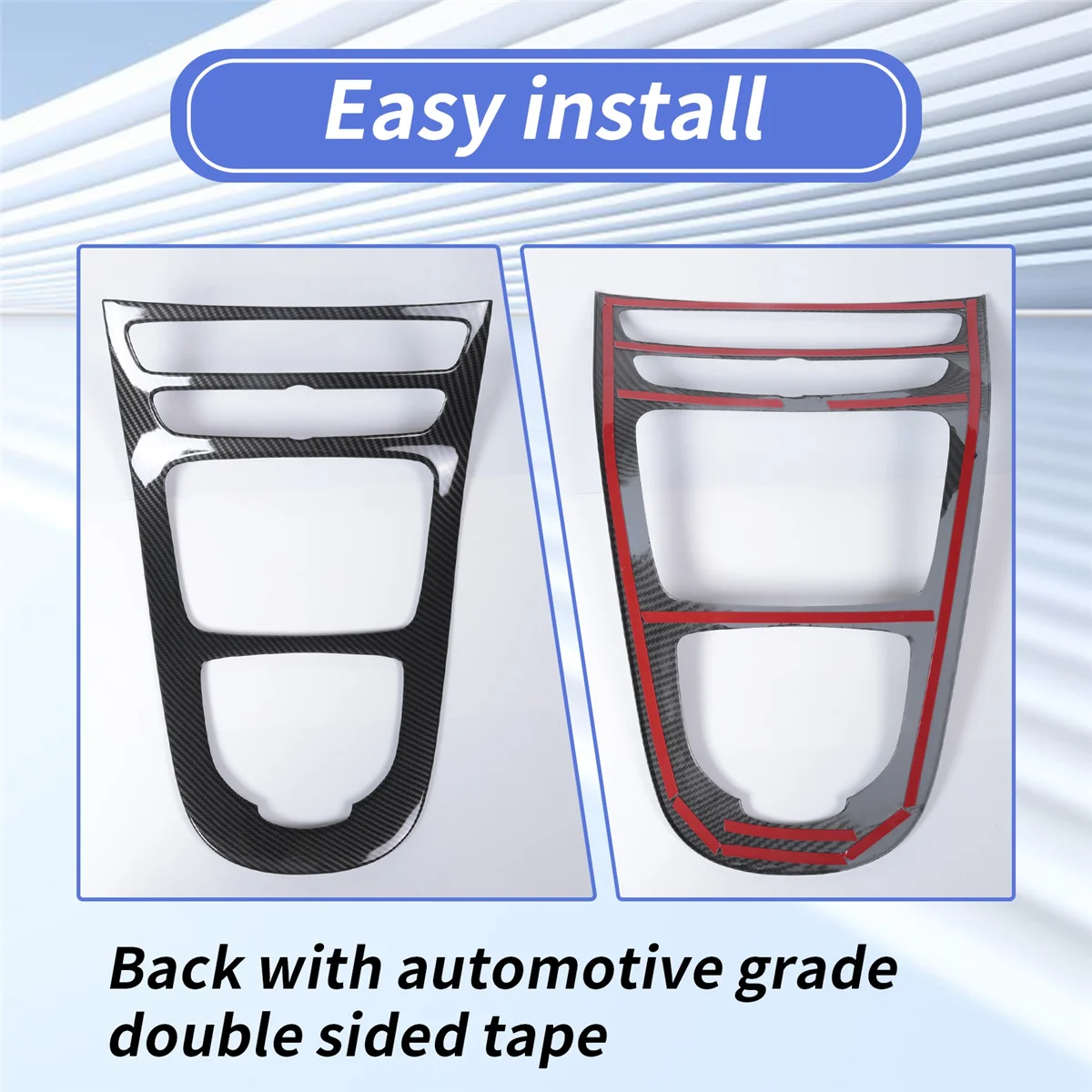 #768V Car Center Gear Shift Panel for Mercedes Benz E-Class W213 2015-2018 (carbon fiber color)
#768V Car Center Gear Shift Panel for Mercedes Benz E-Class W213 2015-2018 (carbon fiber color)