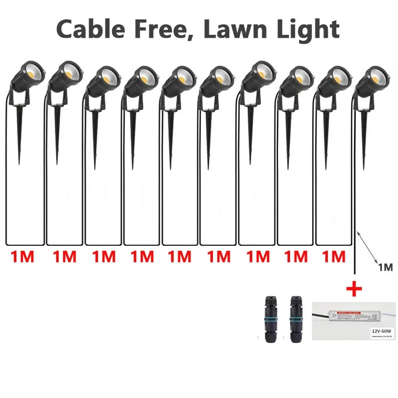 30W 24W Cable-Free LED Lawn Light Waterproof Spot Light 12V24V Safe Voltage Garden Decorative Lighting Outdoor Yard Path Lamp
30W 24W Cable-Free LED Lawn Light Waterproof Spot Light 12V24V Safe Voltage Garden Decorative Lighting Outdoor Yard Path Lamp