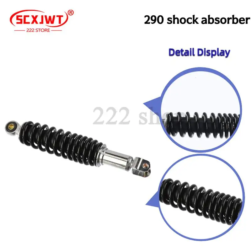 Motorcycle Accessories 125/150 Single Rear Shock Absorber Accessories Endurance Hydraulic Shock Absorber 290MM
Motorcycle Accessories 125/150 Single Rear Shock Absorber Accessories Endurance Hydraulic Shock Absorber 290MM