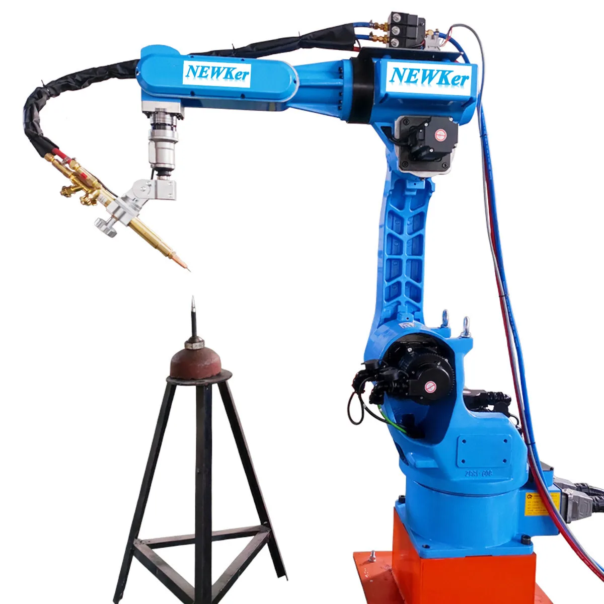 NEWKer Industrial Welding Manipulator Robot Arm 6 Axis With Robot Controller Cnc Control Cabinet
NEWKer Industrial Welding Manipulator Robot Arm 6 Axis With Robot Controller Cnc Control Cabinet