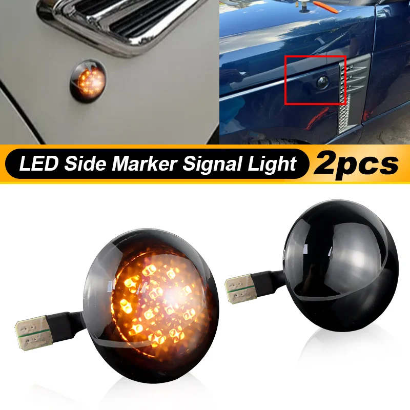 2PCS LED Turn Signal Side Marker Light For Land Rover Range Rover L322 2002-2012 Repeater Sequential Flasher Blinker
2PCS LED Turn Signal Side Marker Light For Land Rover Range Rover L322 2002-2012 Repeater Sequential Flasher Blinker