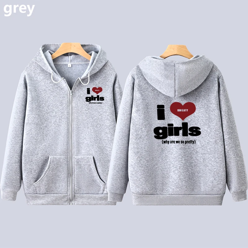Y 2k I Love My Girl Harajuku Повседневный стильный свитшот на молнии, мужской и женский Принт, День святого Валентина
Y 2k I Love My Girl Harajuku Повседневный стильный свитшот на молнии, мужской и женский Принт, День святого Валентина