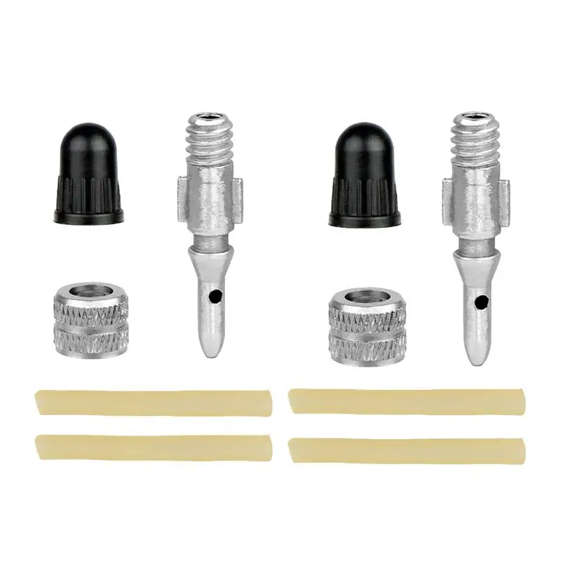 Tire Valve Stems 2 PCS Alloy DV Rubber Seal Valve Caps Replacement Bikes Valve Set Lightweight High Pressure Double Seal Valve
Tire Valve Stems 2 PCS Alloy DV Rubber Seal Valve Caps Replacement Bikes Valve Set Lightweight High Pressure Double Seal Valve