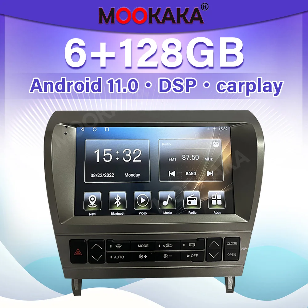 6 + 128 ГБ Android 11 Беспроводная Автомагнитола для Lexus SC430 2001-2010 видеоплеер с GPS-навигацией Автомобильный мультимедийный Головной блок
6 + 128 ГБ Android 11 Беспроводная Автомагнитола для Lexus SC430 2001-2010 видеоплеер с GPS-навигацией Автомобильный мультимедийный Головной блок