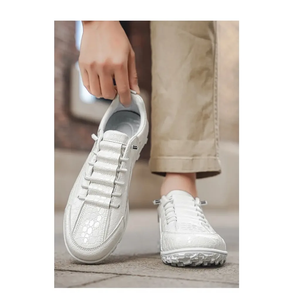 Мужские кроссовки и мокасины класса люкс из натуральной кожи для повседневной носки, спортивные туфли для мужчин 2026, удобные дизайнерские лоферы для ходьбы
Мужские кроссовки и мокасины класса люкс из натуральной кожи для повседневной носки, спортивные туфли для мужчин 2026, удобные дизайнерские лоферы для ходьбы