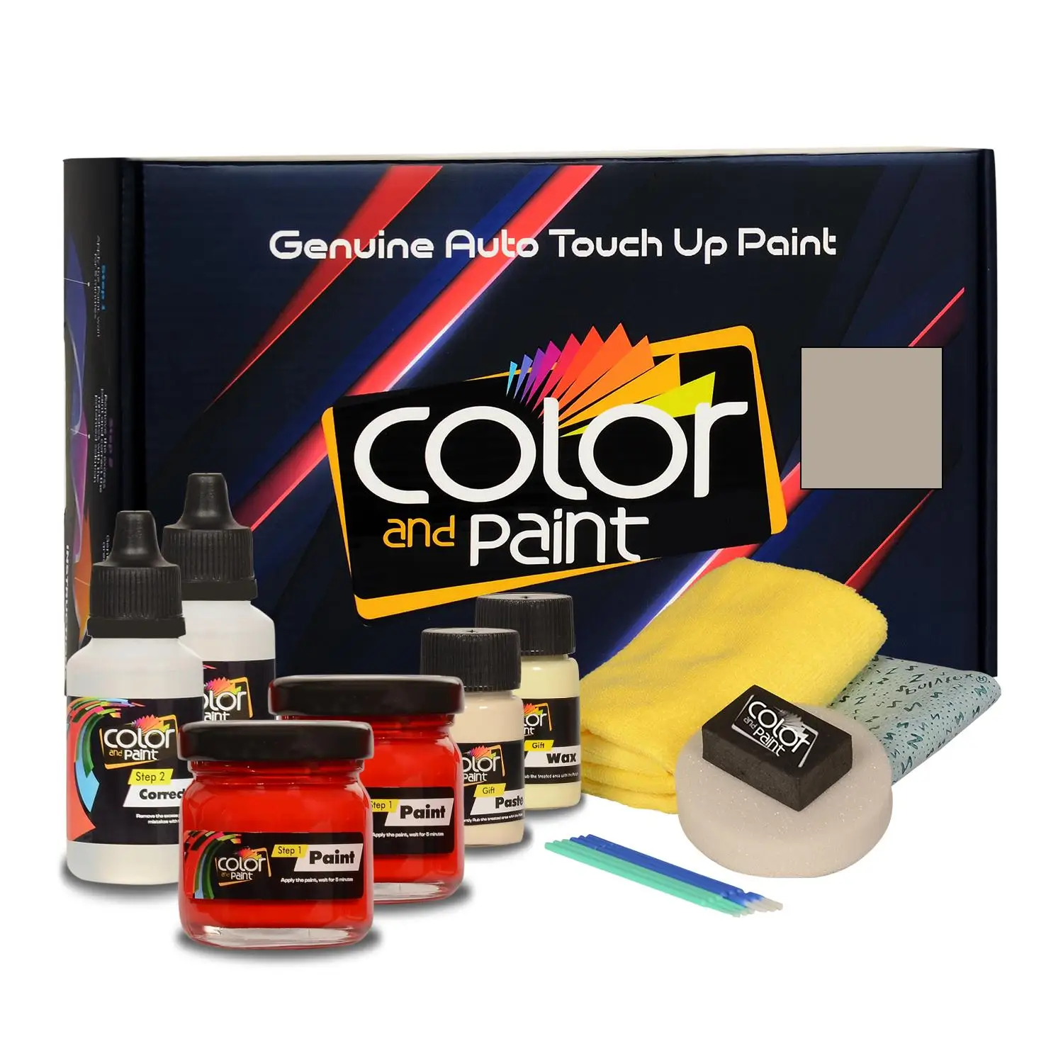 Color and Paint compatible with Ford America Automotive Touch Up Paint - LIGHT FRENCH SILK - G3 - Pro Care
Color and Paint compatible with Ford America Automotive Touch Up Paint - LIGHT FRENCH SILK - G3 - Pro Care
