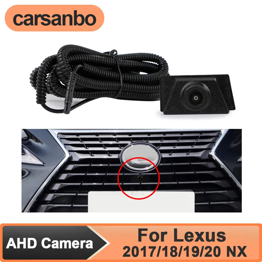 Carsanbo AHD 1080P 150° Car Front View Camera for Lexus 2017/2018/2019/2020 NX Night Vision Fisheye Waterproof Parking Monitor
Carsanbo AHD 1080P 150° Car Front View Camera for Lexus 2017/2018/2019/2020 NX Night Vision Fisheye Waterproof Parking Monitor