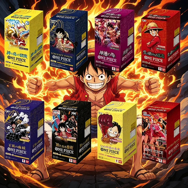Bandai Official One Piece OPCG Japanese Version OP06 OP07 OP08 OP11 OP12 OP13 Collectible Trading Cards Gift for Anime Fans
Bandai Official One Piece OPCG Japanese Version OP06 OP07 OP08 OP11 OP12 OP13 Collectible Trading Cards Gift for Anime Fans