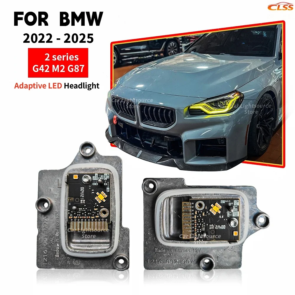Yellow Angel Eye LED DRL Boards For BMW 2 Series G87 G42 M2 M240i 21-24 Adaptive Headlight Daytime Running Light Module Blue Red
Yellow Angel Eye LED DRL Boards For BMW 2 Series G87 G42 M2 M240i 21-24 Adaptive Headlight Daytime Running Light Module Blue Red