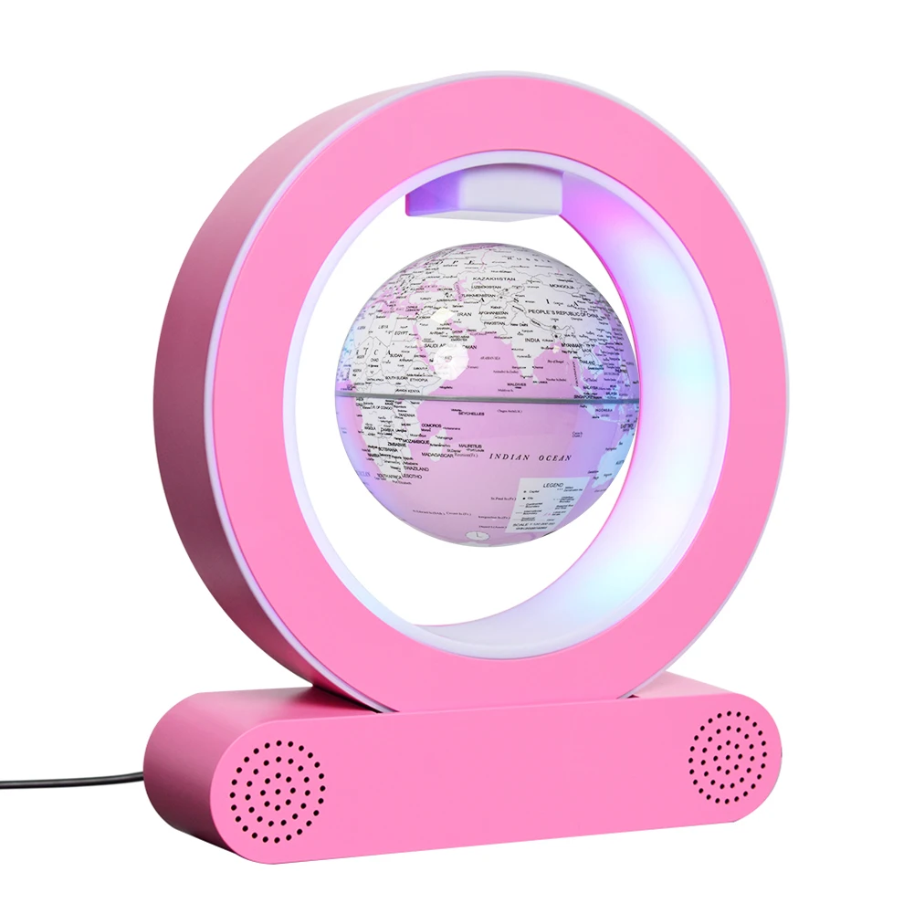 New Arrival Play Music Bluetooth Magnetic Levitation Floating Globe in Bedroom
New Arrival Play Music Bluetooth Magnetic Levitation Floating Globe in Bedroom