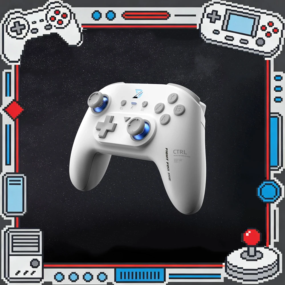 ZD Shadow Wings Pro Gamepads Three Mode Wireless Hall Trigger Hall Joystick Modularized Game Pad For Phone/PC/NS
ZD Shadow Wings Pro Gamepads Three Mode Wireless Hall Trigger Hall Joystick Modularized Game Pad For Phone/PC/NS