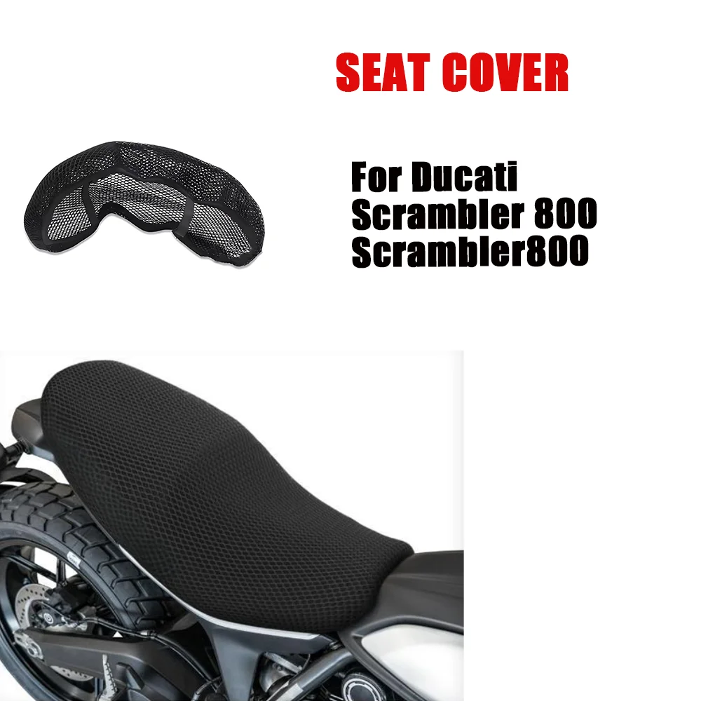 For Ducati Scrambler 800 Scrambler800 motorcycle Accessories Seat Cushion Cover Anti-Slip Mesh Fabric Protector
For Ducati Scrambler 800 Scrambler800 motorcycle Accessories Seat Cushion Cover Anti-Slip Mesh Fabric Protector