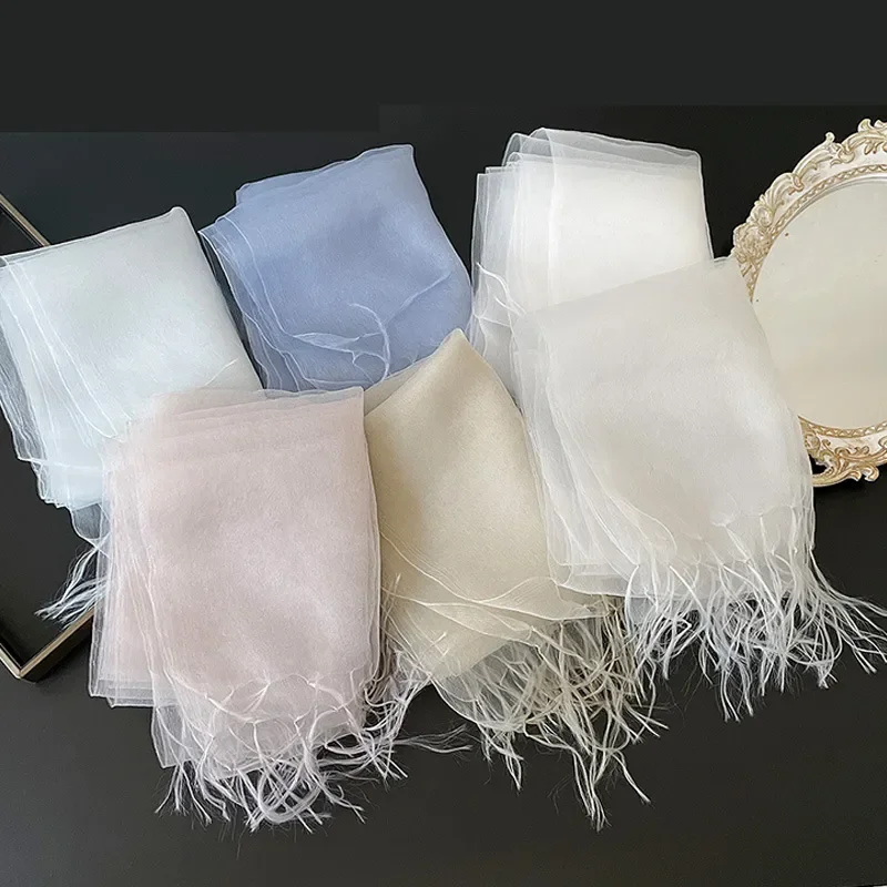 2026 Beautiful 100% Mulberry Silk Scarf Cold Atmosphere Shawl Air Sense Smart Decorative Silk Scarf
2026 Beautiful 100% Mulberry Silk Scarf Cold Atmosphere Shawl Air Sense Smart Decorative Silk Scarf