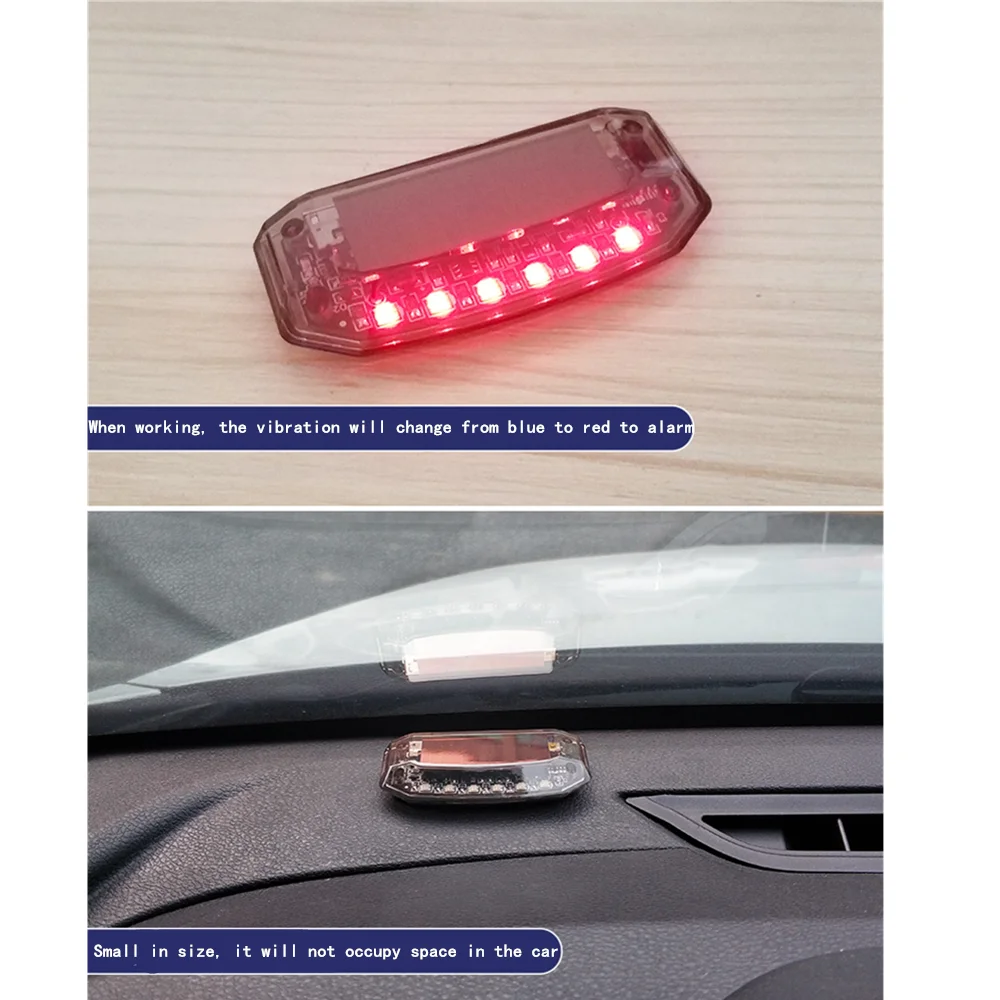 New Car LED Dummy Alarm Warning Light Solar Analog Security Anti-theft Flash Imitation Light Warning Light Blue
New Car LED Dummy Alarm Warning Light Solar Analog Security Anti-theft Flash Imitation Light Warning Light Blue