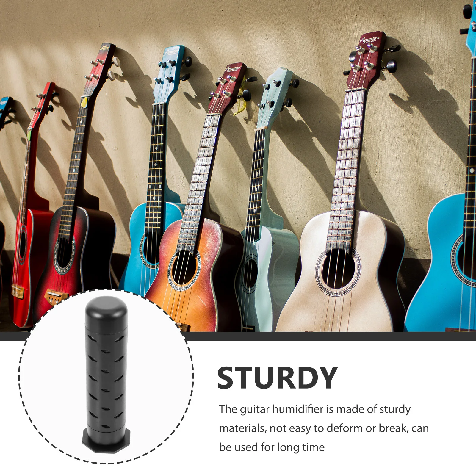 Acoustic Guitar Humidifier Portable Lightweight Guitar Hole Humidifier Instrument Humidity Maintenance Tool for Sound Quality 
Acoustic Guitar Humidifier Portable Lightweight Guitar Hole Humidifier Instrument Humidity Maintenance Tool for Sound Quality