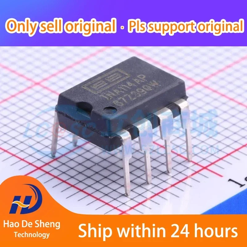 10PCS/LOT INA114AP DIP-8 New Original in Stock
10PCS/LOT INA114AP DIP-8 New Original in Stock