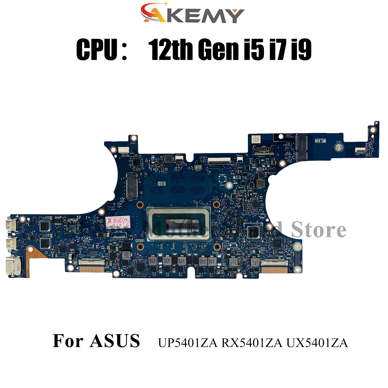 UX5401ZA Материнская плата для ноутбука ASUS ZenBook BX5401EA UX540ZA RX5401EA UX5401 UP5401EA Материнская плата для ноутбука с 12-го поколения i5 i7 i9
UX5401ZA Материнская плата для ноутбука ASUS ZenBook BX5401EA UX540ZA RX5401EA UX5401 UP5401EA Материнская плата для ноутбука с 12-го поколения i5 i7 i9