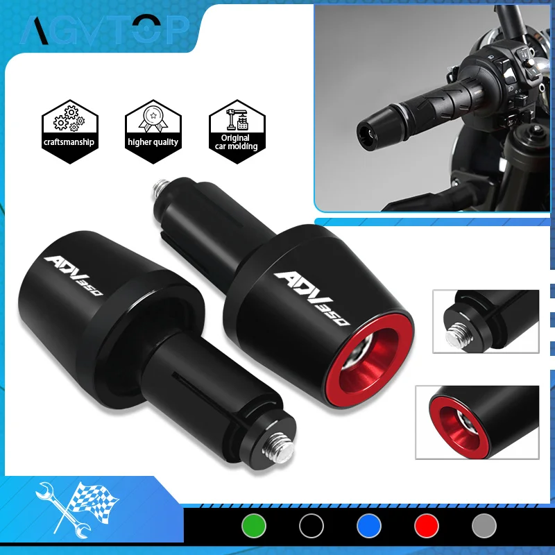 2025 NEW Handle Bar End For ADV150 ADV160 ADV350 Motorcycle 7/8" 22mm Handlebar Grips Cap Anti Silder Plug adv350 adv160
2025 NEW Handle Bar End For ADV150 ADV160 ADV350 Motorcycle 7/8" 22mm Handlebar Grips Cap Anti Silder Plug adv350 adv160