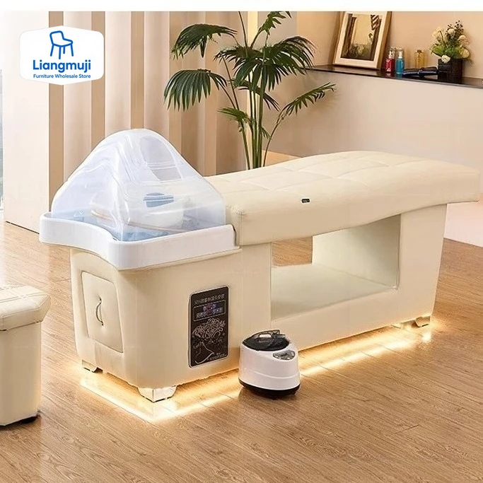 Japanese Shampoo Chair Head Spa Fumigation Water Circulation Hair Treatment Chair salon chairs bed heads Beauty Chair Salon
Japanese Shampoo Chair Head Spa Fumigation Water Circulation Hair Treatment Chair salon chairs bed heads Beauty Chair Salon