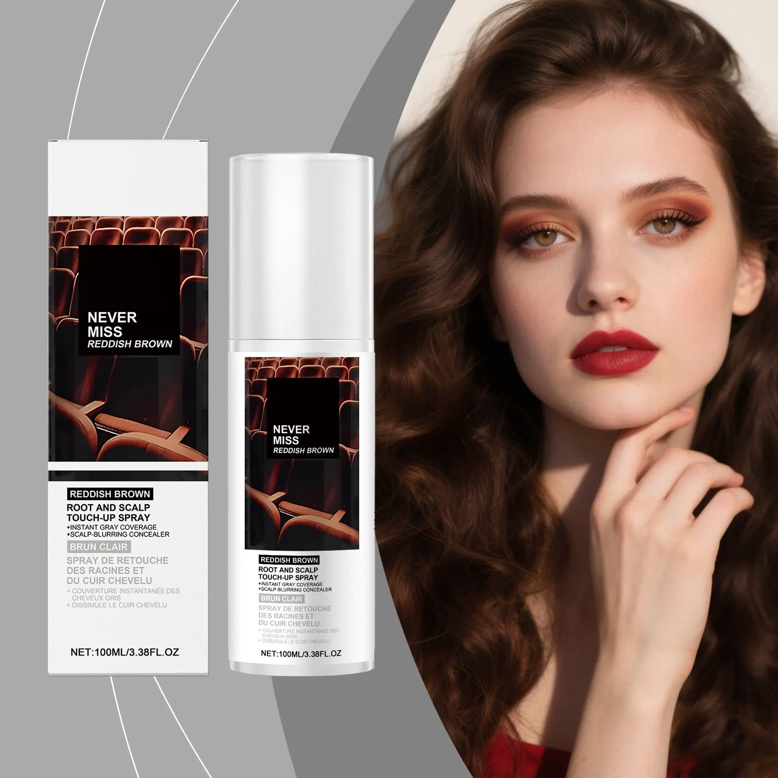 Disposable Temporary Hair Coloring Spray White Gray Hair Covering Lasting Scalp Concealer Hairline Dye Thinning Hairs Solution
Disposable Temporary Hair Coloring Spray White Gray Hair Covering Lasting Scalp Concealer Hairline Dye Thinning Hairs Solution