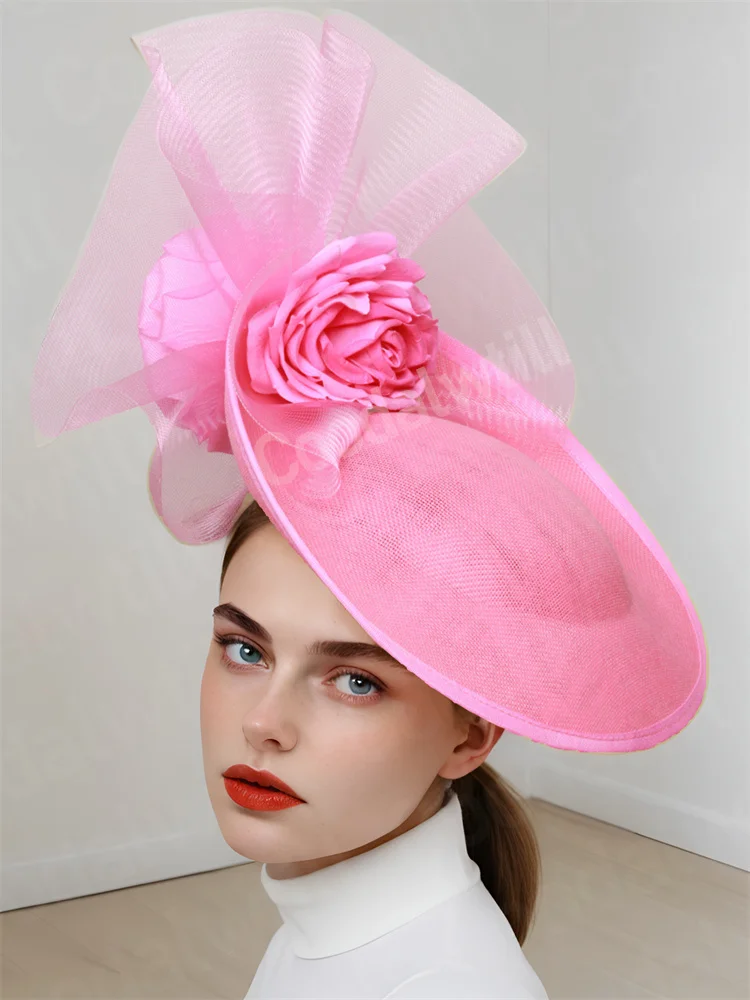 Women Wedding Church Fascinator Hat Headband Derby Headpiece Flower Wedding Pillbox Cap For Party Dinner Banquet Chapeau Cap
Women Wedding Church Fascinator Hat Headband Derby Headpiece Flower Wedding Pillbox Cap For Party Dinner Banquet Chapeau Cap