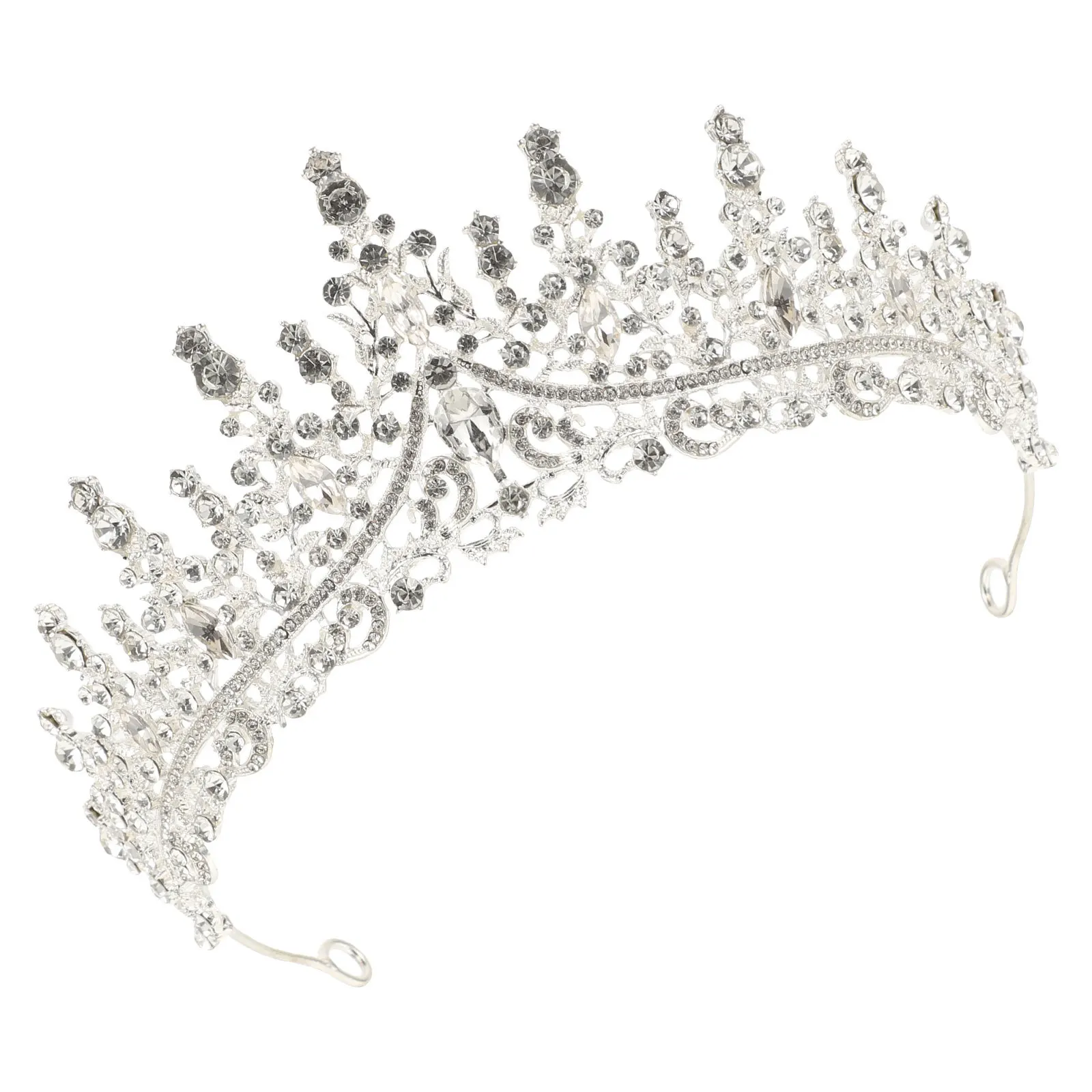 Rhinestone Tiara For Women Bridal Wedding Crown Party Prom Banquet Headdress Fashion Hair Accessory Lightweight Durable
Rhinestone Tiara For Women Bridal Wedding Crown Party Prom Banquet Headdress Fashion Hair Accessory Lightweight Durable