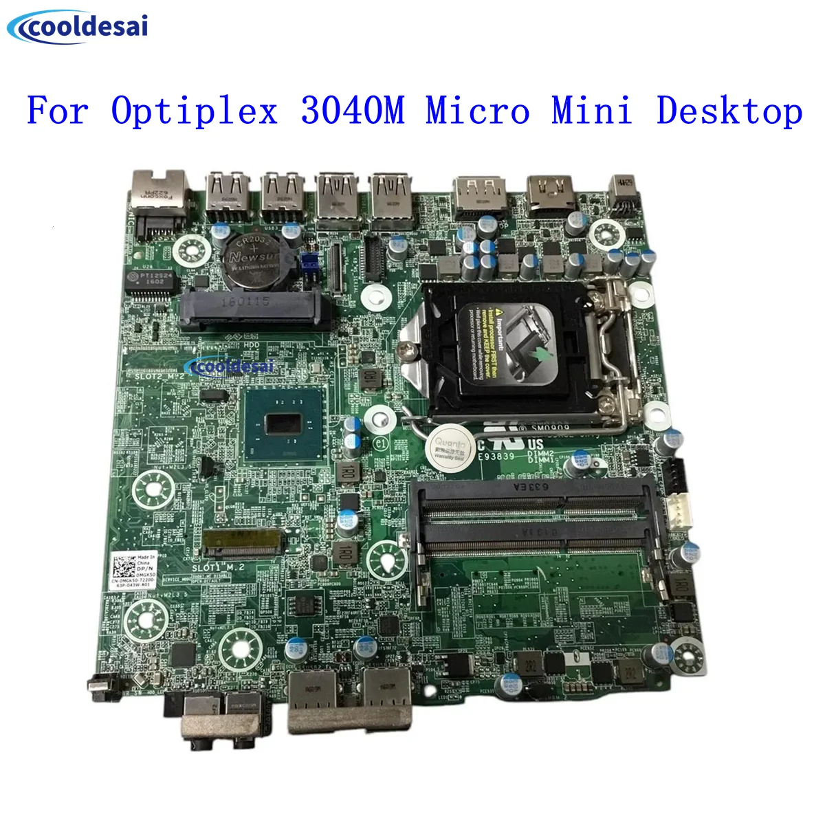 Original CN-0MGK50 0MR5MV 0654P6 For Dell Optiplex 3040M Micro Mini Desktop Motherboard LGA1151 DDR3 100% Tested Fast Ship
Original CN-0MGK50 0MR5MV 0654P6 For Dell Optiplex 3040M Micro Mini Desktop Motherboard LGA1151 DDR3 100% Tested Fast Ship