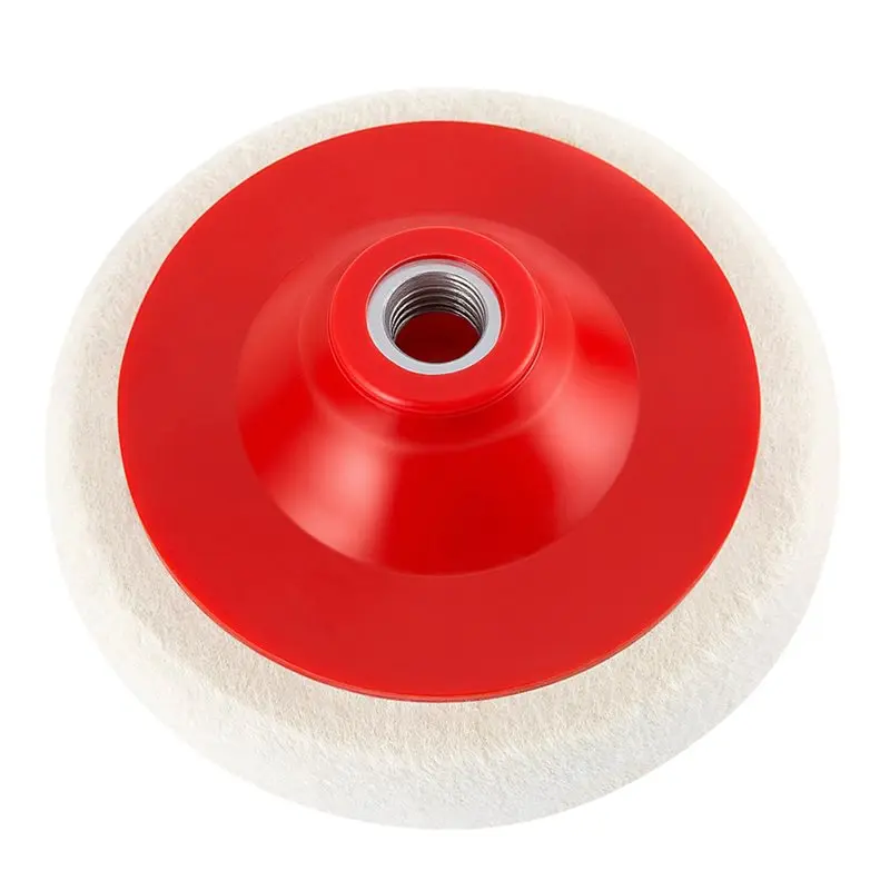 DTA4-Polishing Wheel 125Mm Thickened Wool M14 Thread Felt Disc For Angle Grinder- For Marble, Glass, Metal, Rust Removal Polish
DTA4-Polishing Wheel 125Mm Thickened Wool M14 Thread Felt Disc For Angle Grinder- For Marble, Glass, Metal, Rust Removal Polish