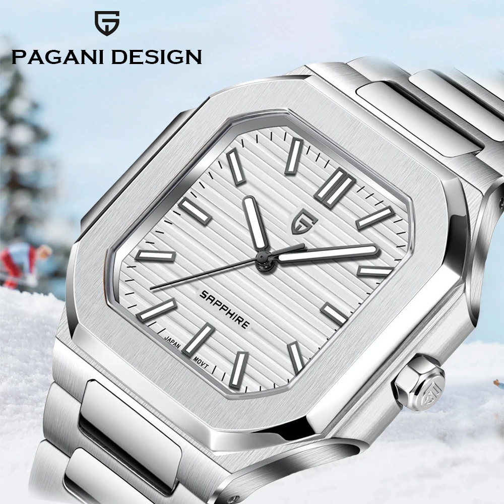 PAGANI DESIGN new Fashion Men's Watches Luxury Quartz Watches steel Sport Watch for Man Sport Luminous watch reloj hombre
PAGANI DESIGN new Fashion Men's Watches Luxury Quartz Watches steel Sport Watch for Man Sport Luminous watch reloj hombre