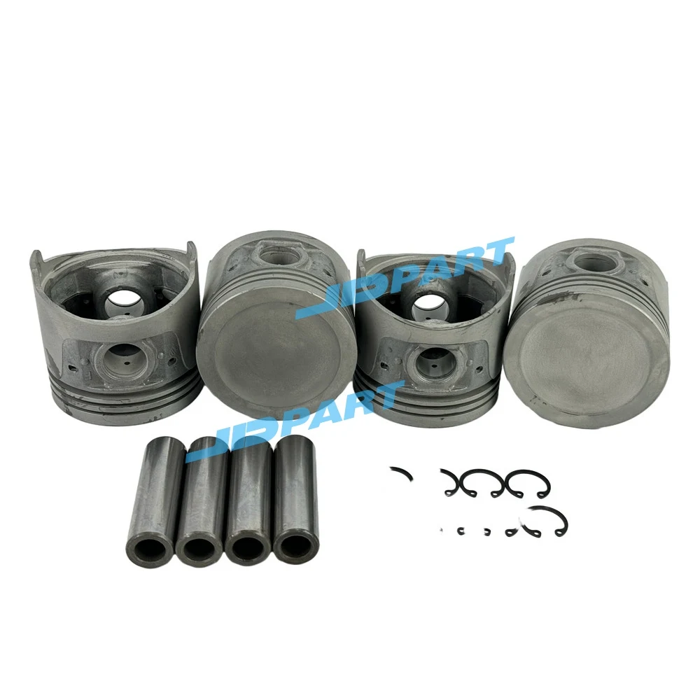 4PCS Piston Kit For Nissan H20 Excavator Engine Parts
4PCS Piston Kit For Nissan H20 Excavator Engine Parts