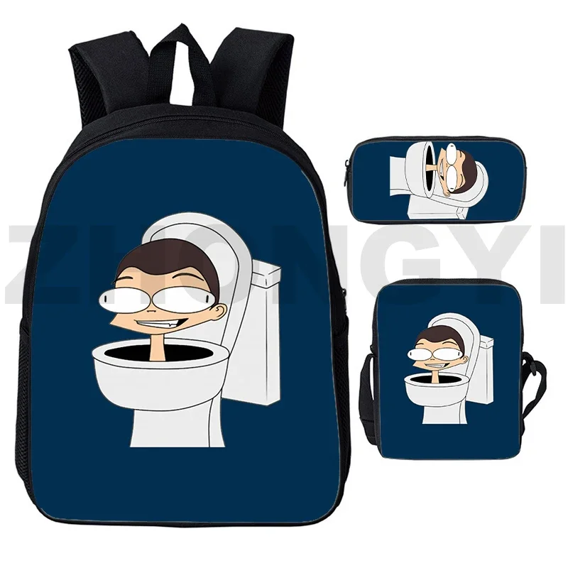 Cartoon Printing Skibidi Toilet Backpack 3 In 1 Harajuku School Back Pack for Boys Girls Funny Bookbag Laptop Sport Travel Bags
Cartoon Printing Skibidi Toilet Backpack 3 In 1 Harajuku School Back Pack for Boys Girls Funny Bookbag Laptop Sport Travel Bags