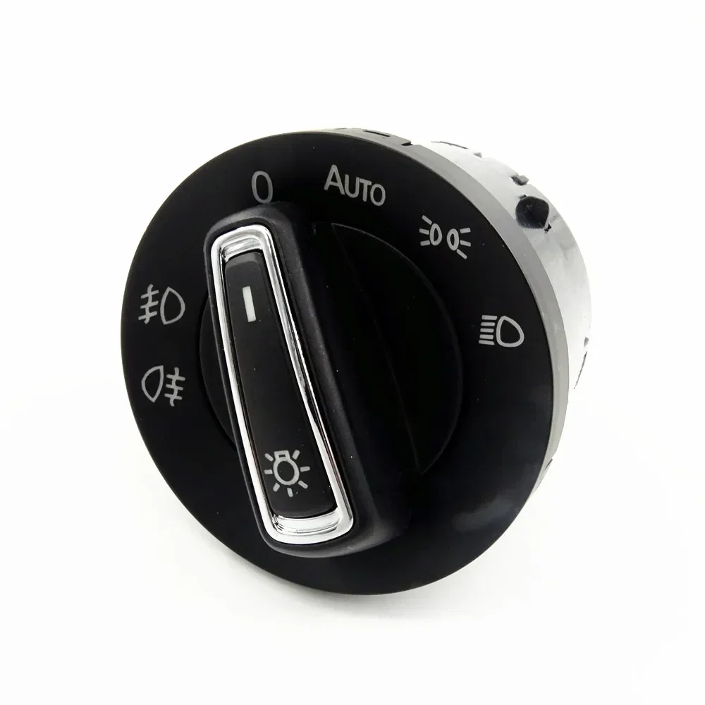 New European Euro Automatic Chrome-plated Headlight Knob Fog Lamp Switch Button 5G941431D for VW Golf Mk7 Golf VII 7 2014 - 2015
New European Euro Automatic Chrome-plated Headlight Knob Fog Lamp Switch Button 5G941431D for VW Golf Mk7 Golf VII 7 2014 - 2015