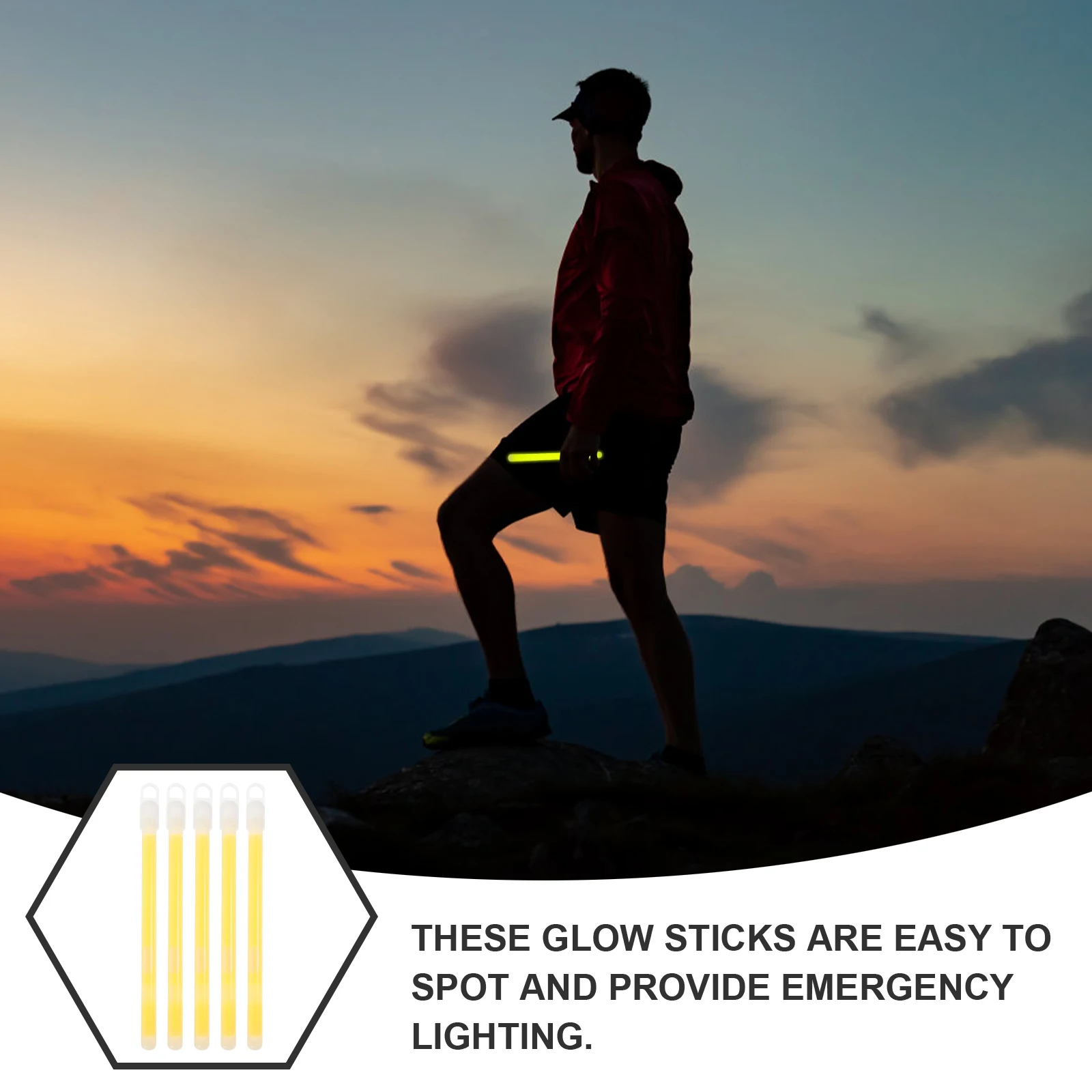 5pcs 15cm Yellow Glow Sticks Bulk Fluorescent Toy Camping Emergency Lighting Hook Style Outdoor Party Favors Glow Stick 
5pcs 15cm Yellow Glow Sticks Bulk Fluorescent Toy Camping Emergency Lighting Hook Style Outdoor Party Favors Glow Stick